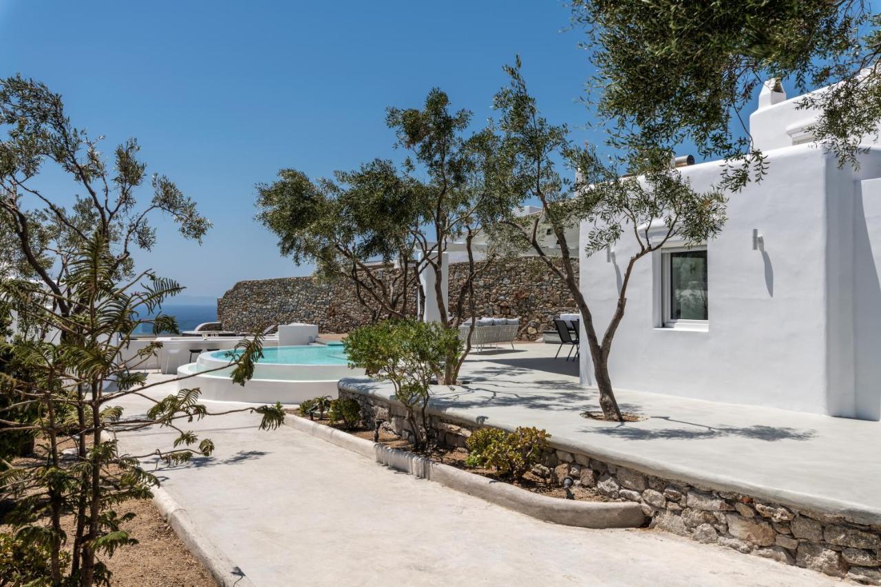 Villa In Mykonos - 6 Bedroom - 1Km From Mykonos Town - Infinity Pool - Sunset View Eksteriør billede