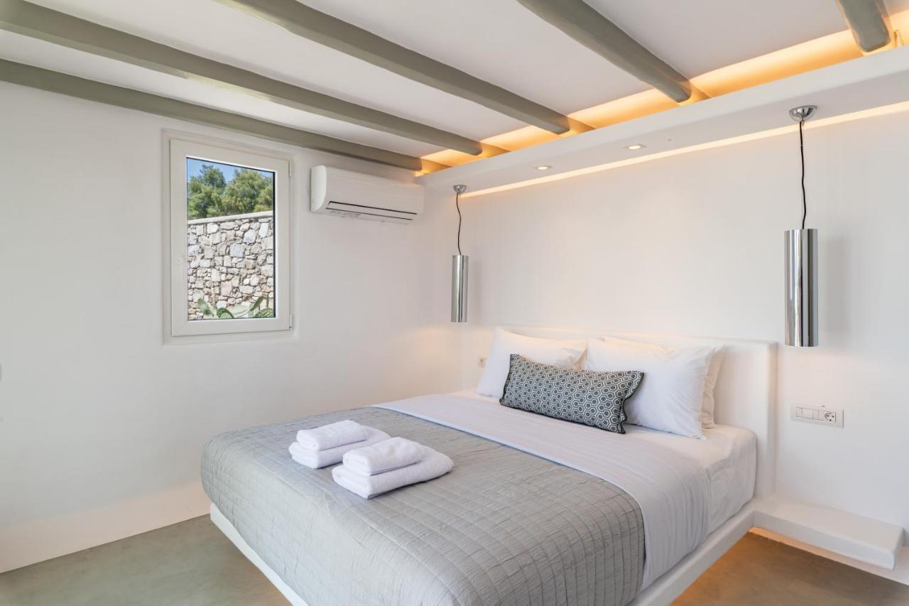 Villa In Mykonos - 6 Bedroom - 1Km From Mykonos Town - Infinity Pool - Sunset View Eksteriør billede